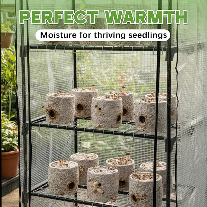 Windyun 5 Tier Extra Tall Mushroom Grow Tent Kit - Image 6