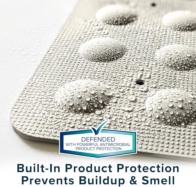SlipX Solutions Square Natural Rubber Shower Stall Mat, 21” x 21”, Non Slip - Image 5
