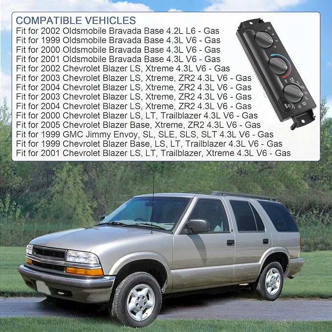 A/C Heater Climate Control Module Compatible - Image 2