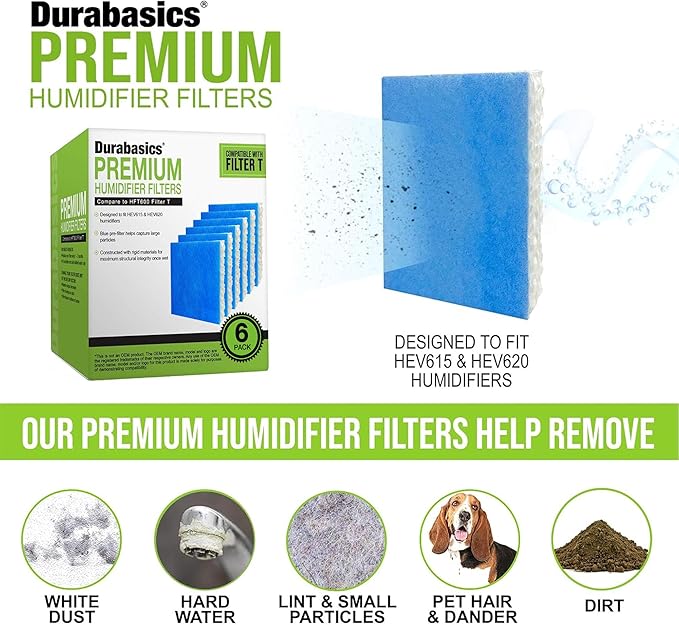 Durabasics Filter Replacements for Honeywell Filter humidifier Filter T - Image 3