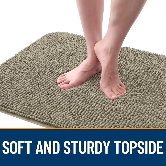 OLANLY Dog Door Mat for Muddy Paws 30x17, Absorbs Moisture and Dirt, Absorbent - Image 4