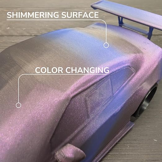 Polymaker Panchroma Gradient Starlight PLA Purple 3D Printing Filament - Image 3