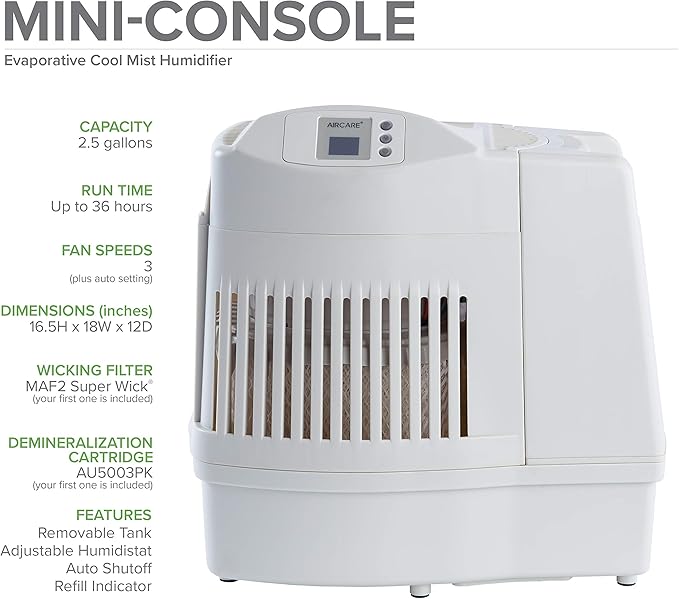 AIRCARE MA Whole-House Console-Style Evaporative Humidifier - Image 2
