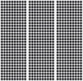 735pcs Small Felt Furniture Pads, Self-Adhesive EVA Foam Dot Circles, Round by Unknown