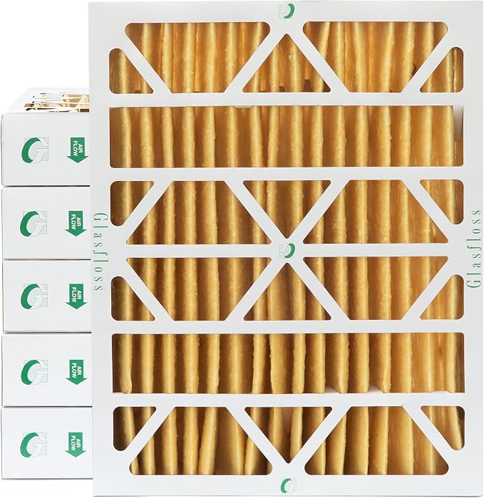 Glasfloss ZL 24x24x4 MERV 11 4" Inch Air Filters by Glasfloss