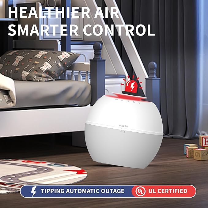 Dual-Function Humidifier & Dehumidifier 152oz Water Tank Steam distillation - Image 10
