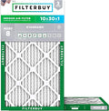 Filterbuy 10x30x1 Air Filter MERV 8 Essential Dust & Allergy Defense, by Filterbuy
