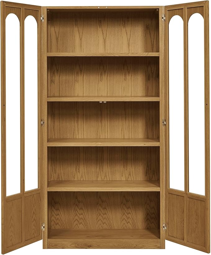 Modway Anwen 79" Wood Display Cabinet - Image 8