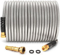 Cesun Metal Water Hose 50 ft, Outdoor Heavy Duty Garden Hose, No Kink and by Cesun
