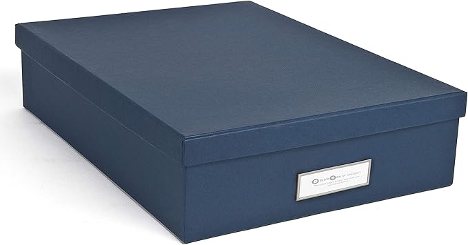 Bigso Oskar Fiberboard Label Frame Document Letter Box by Bigso