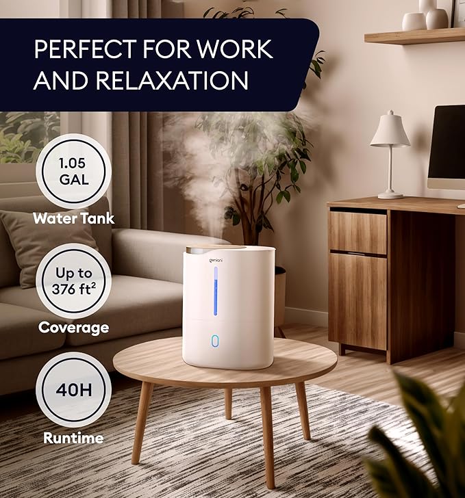 GENIANI Ultrasonic Cool Mist Humidifier - Image 4