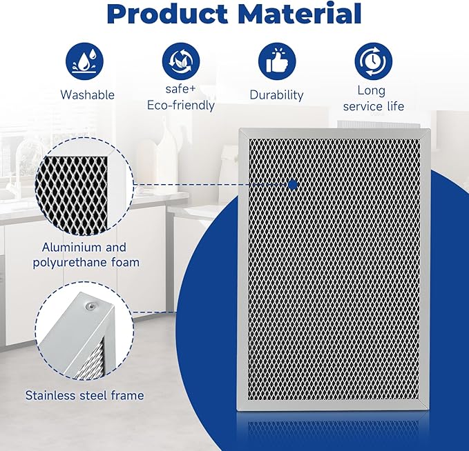 2-Packs 5695 Washable MERV 8 Dehumidifier Filter 8x12x1 Compatible - Image 5