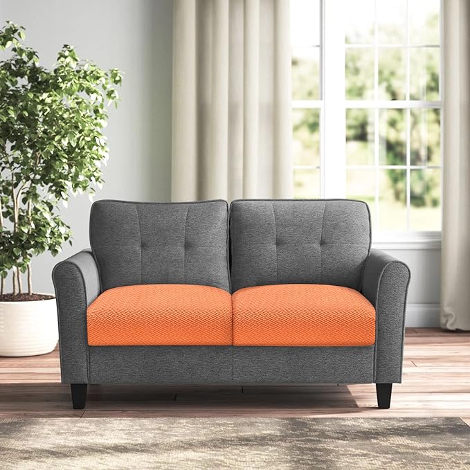 Fuloon Waterproof Couch Cushion Covers, Stretch Sofa Seat Cushion Slipcovers - Image 8