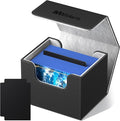 Mlikero Card Deck Box, Commander Deck Box Holds 100+ Double-Sleeved Cards by Mlikero