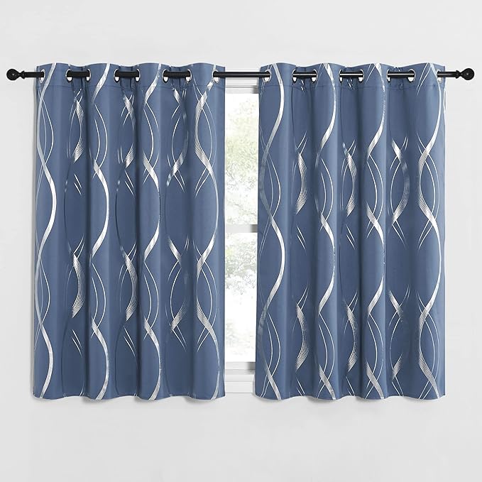 NICETOWN Blackout Short Curtains Panels - Image 2