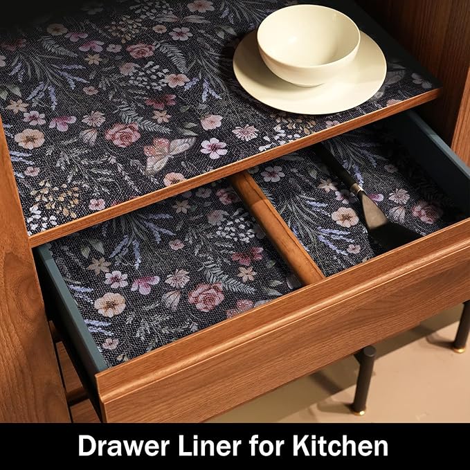 24IN x 10FT Butterfly Shelf and Drawer Liner - Image 6