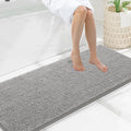 Smiry Luxury Chenille Bathroom Rugs 59x20, Extra Soft and Absorbent Shaggy Bath by Smiry