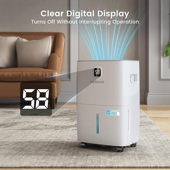 Kesnos 120 Pints Energy Star Dehumidifier - Image 5