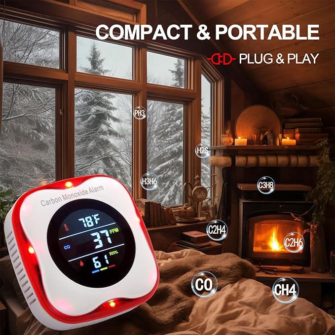 Plug-in Carbon Monoxide Detector - Image 5