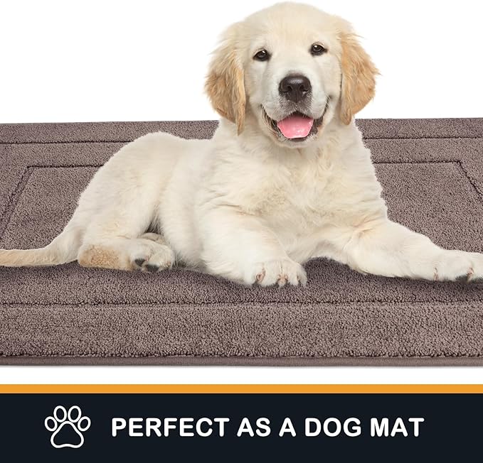 PURRUGS Dirt Trapping Door Mat 32" x 70", Non-Slip/Skid Machine Washable - Image 4