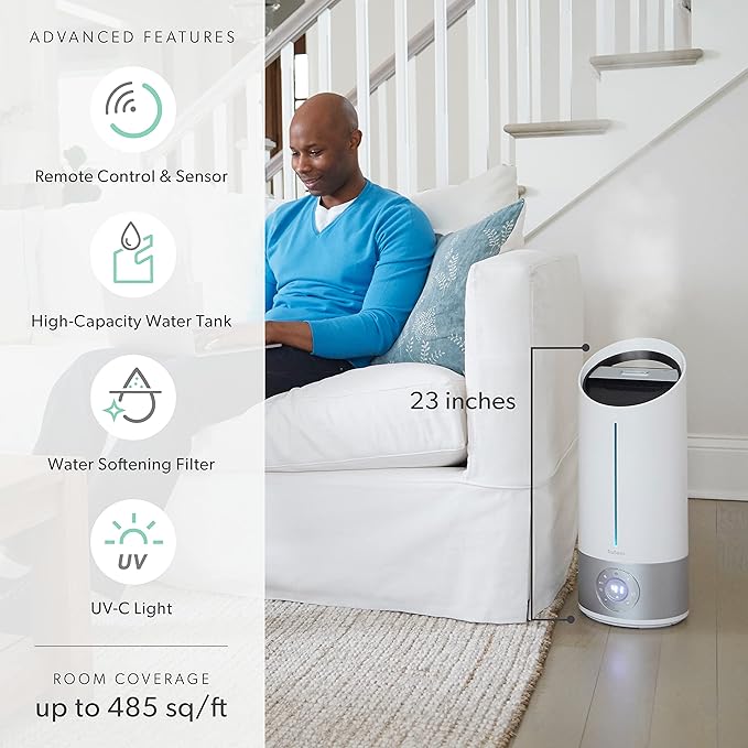 TruSens Clean Mist Ultrasonic Humidifier - Image 2