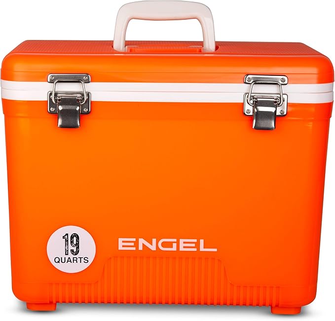 Engel 19qt Leak-Proof, Air Tight, Drybox Cooler and Small Hard Shell Lunchbox by ENGEL