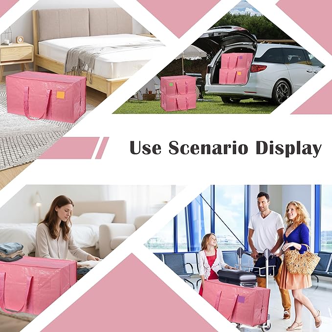6 Pack Extra Heavy Duty Large Moving Bags - Image 9