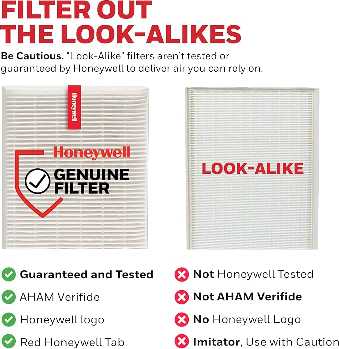 Honeywell Genuine HEPA Air Purifier Filter G, Airborne Allergen Air Filter - Image 7