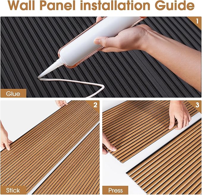 PS Wall Panels for Interior Wall Decor, Covers 129.16 sq.ft, Lightweight Wall - Image 6