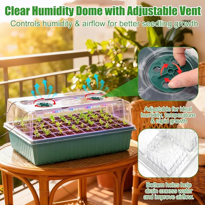 PJT Self Watering Seed Starter Tray - Image 5