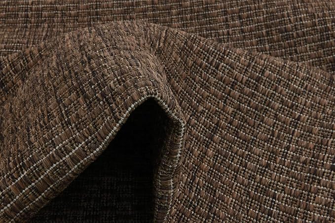 Unique Loom Collection Casual Transitional Solid Heathered Indoor/Outdoor - Image 8