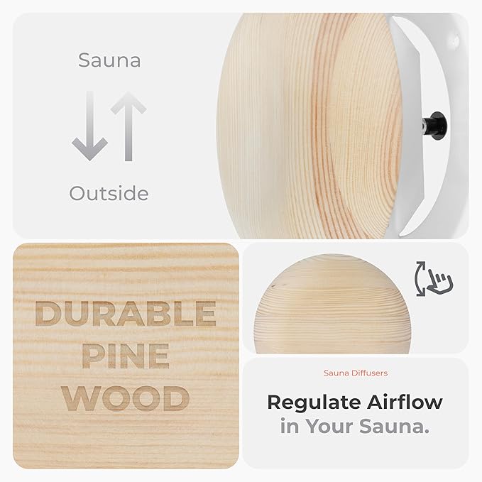 Ø4 Inch Round Sauna Vent Air Diffuser - Image 3