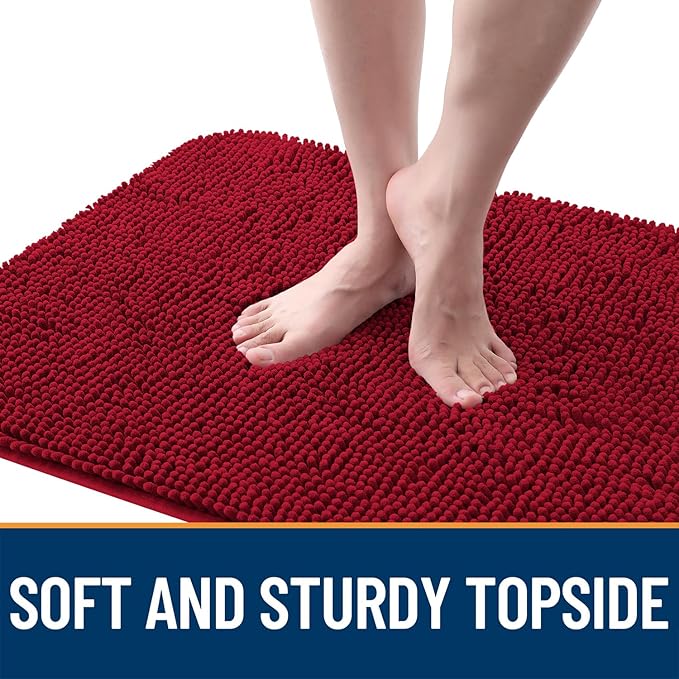 OLANLY Dog Door Mat for Muddy Paws 70x24, Absorbs Moisture and Dirt, Absorbent - Image 4