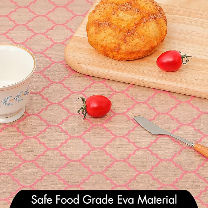 Cooyes Shelf Liner, Non Adhesive Drawer and Cabinet Liner, EVA Washable - Image 6