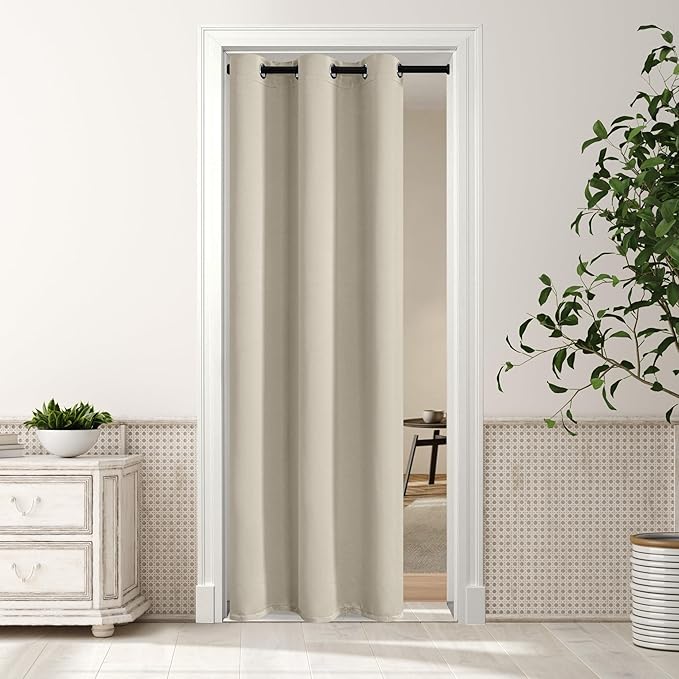 MYSKY HOME Blackout Door Curtains by MYSKYHOME
