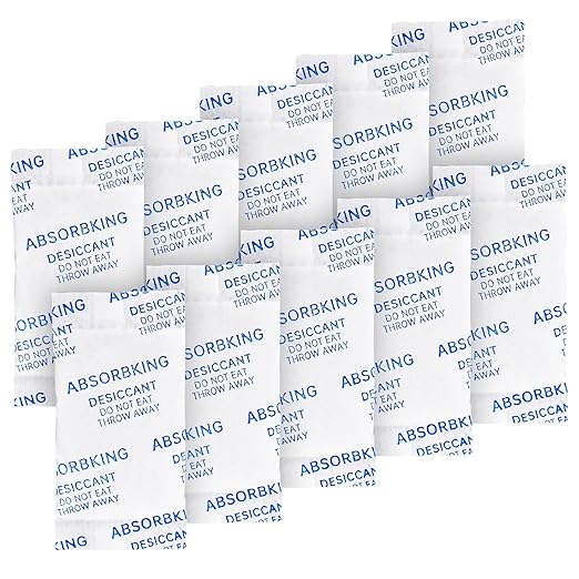 Silica Packets – 0.5 Gram 600 Packs Silica Gel Packets, Food Grade Desiccant by ABSORBKING