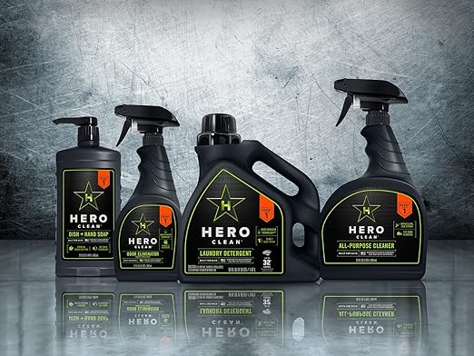 Hero Clean Liquid Laundry Detergent, Scent 1, 50-Fluid Ounce - Image 6