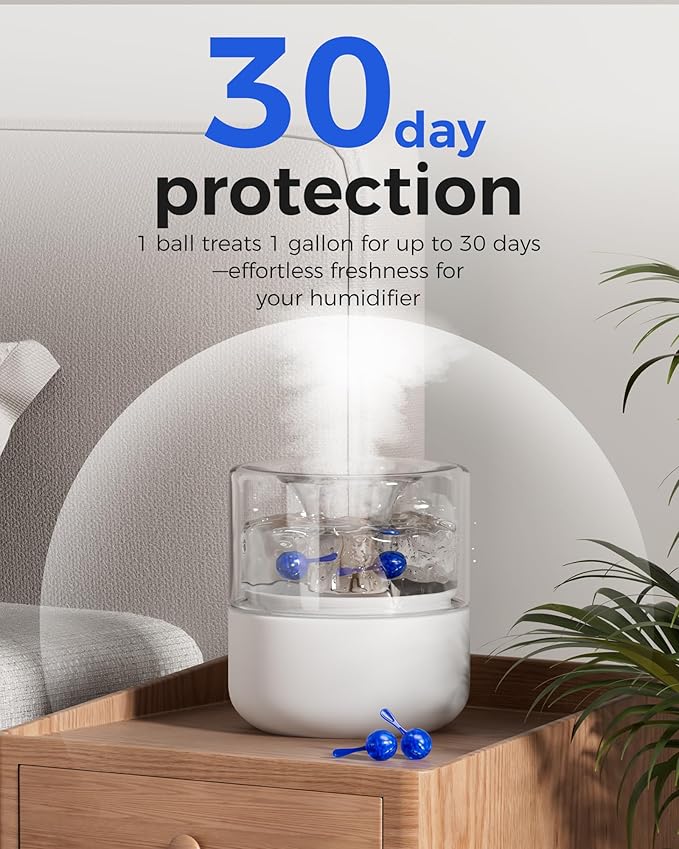 ZhenD 16 Pack Humidifier Cleaner Anti-Scale Balls: Stop White Dust, Extend - Image 5