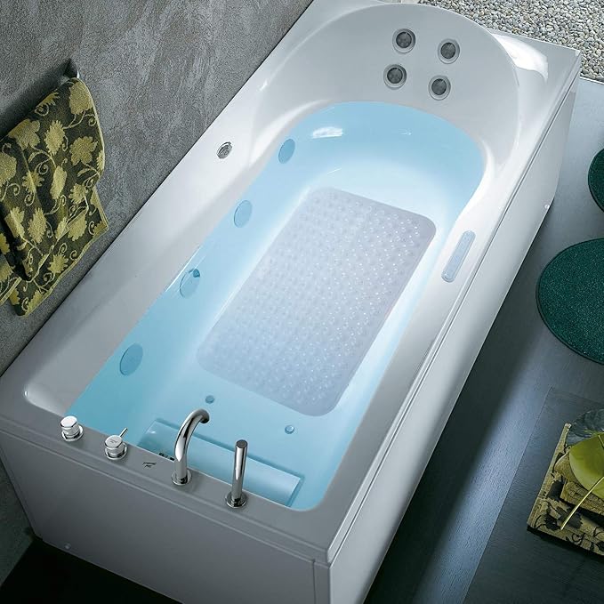 YINENN Bath Tub Shower Stall Mats 31x15.5 Inch Non-Slip and Latex Free - Image 7