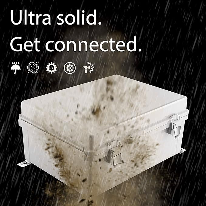 Junction Box, IP67 Waterproof Plastic Enclosure - Image 2