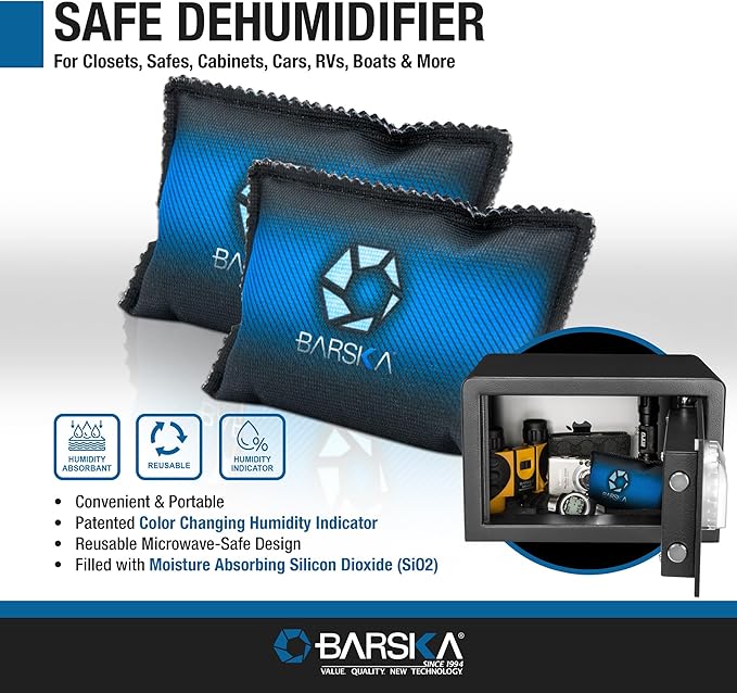 BARSKA Rechargeable Desiccant Dehumidifier - Image 7