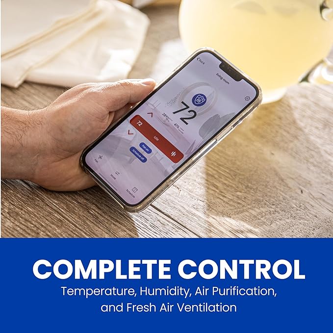 AprilAire 8920W Wi-Fi Programmable Color Touchscreen Thermostat - Image 6