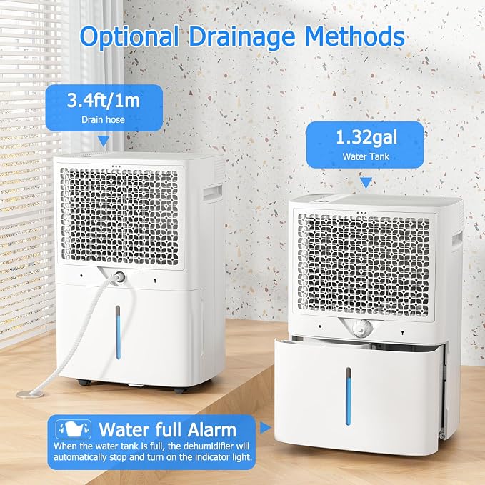 Ludatido 2026 Upgraded 80 Pint energy star Dehumidifier - Image 7