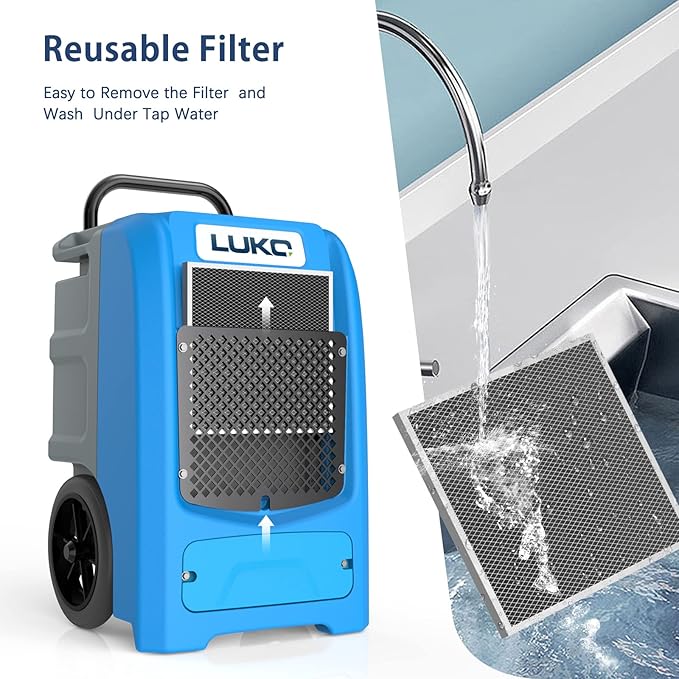 LUKO 190 Pints Commercial Dehumidifier - Image 7