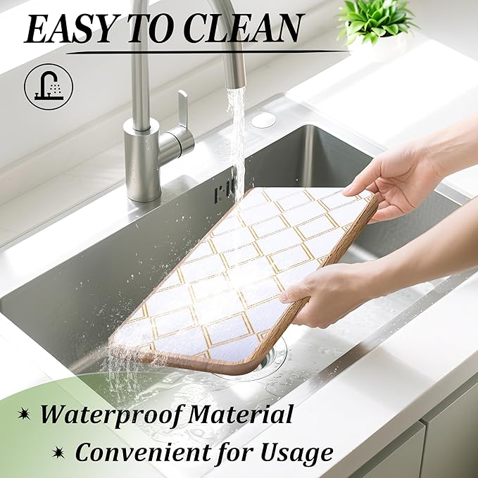 Kitchen Drawer Liners Waterproof 18 Inch X 20 Ft Shelf Liners - Image 2