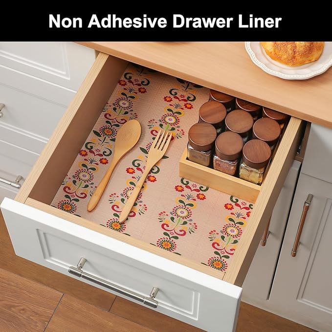 Cooyes Shelf Liner – Non-Slip Cabinet & Drawer Liner - Image 3