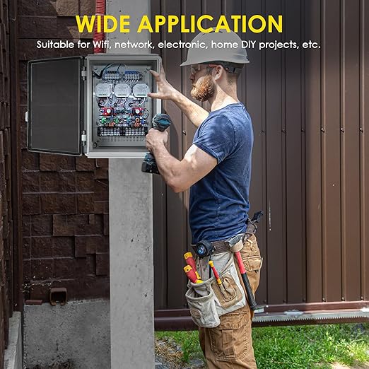 Waterproof Electrical Junction Box, IP67 ABS Plastic Junction Box Enclosure - Image 6