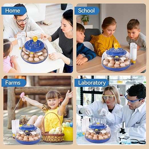 18 Egg Incubators for Hatching Eggs, Chicken Egg Incubator - Image 8
