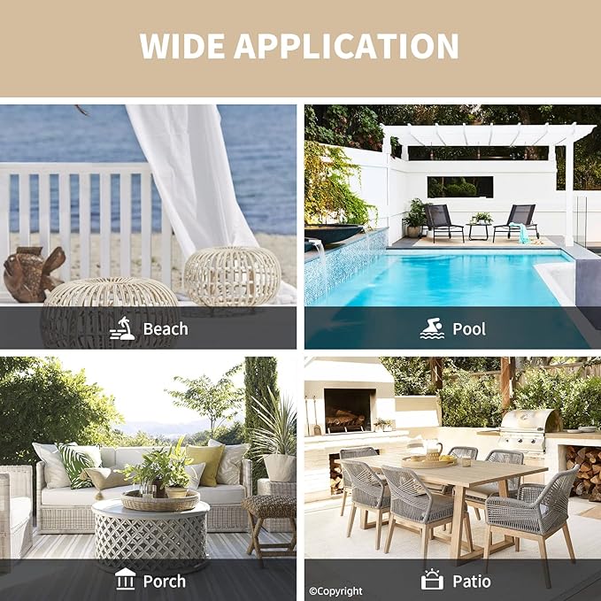 DIVA EN CAMINO DEC Waterproof Outdoor Curtain W105 x L95 - Image 8