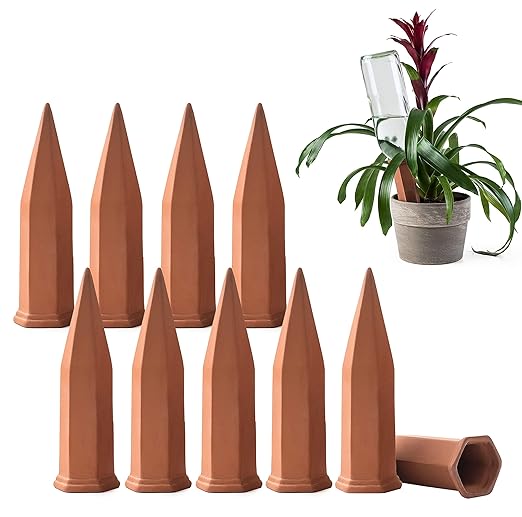 Modern Innovations Ceramic Terracotta Self Watering Spikes Vacation Automatic by ModernInnovations